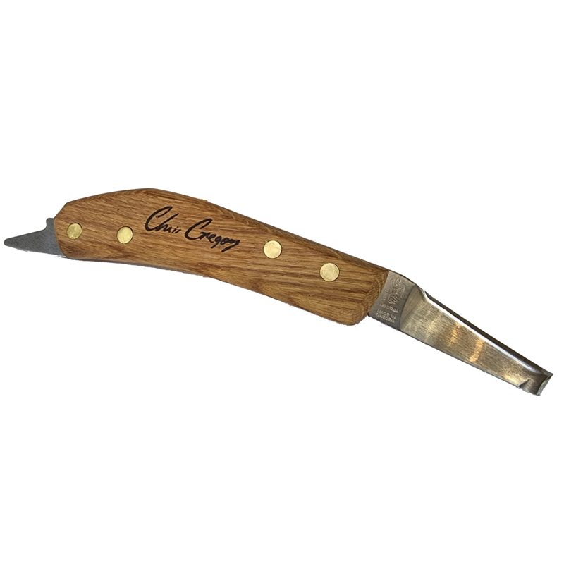 Chris Gregory Hoof Knife 62 Short with Pick